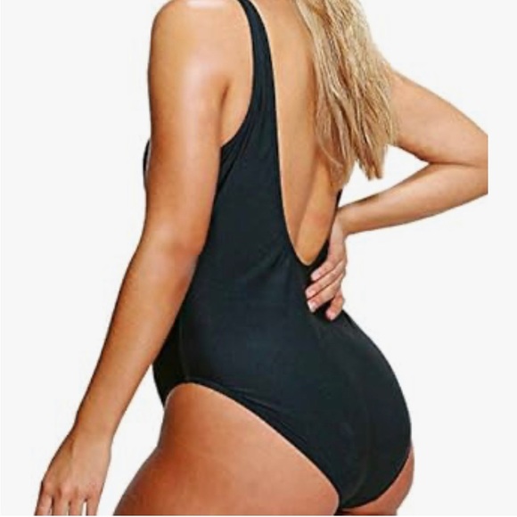 *NEW* Bride Black One Piece Swimsuit Size 10/12 (XL) - Picture 3 of 12